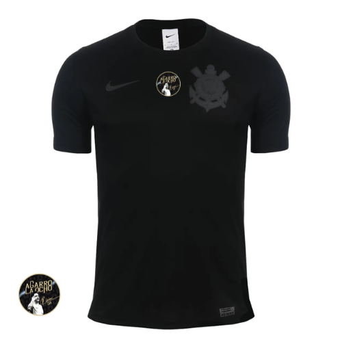 Camisa Corinthians Away 24/25 - Preta #Garro8