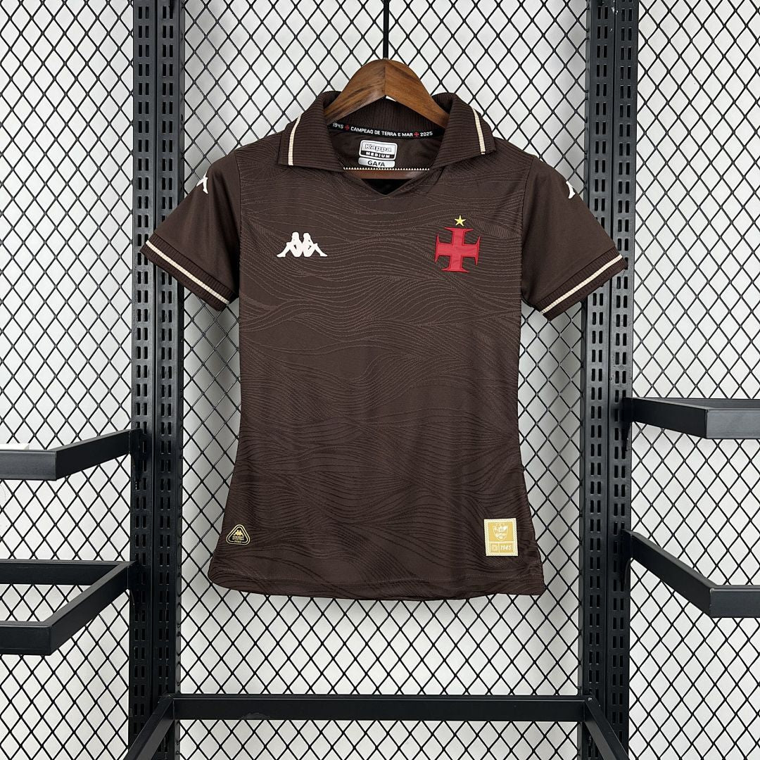 Womens CR Vasco da Gama Feminino 2025∕26 Third Jersey(E1EE)