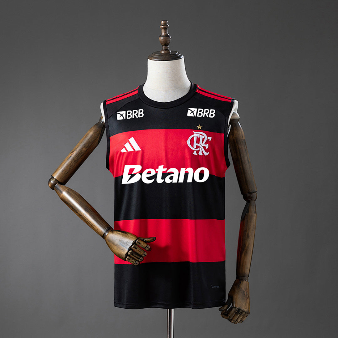 Flamengo 26∕27 Home All sponsors Vest Jersey S-4XL(F87D)