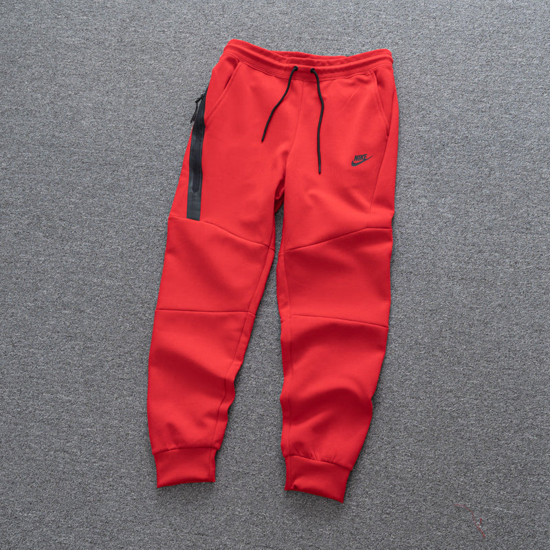 Conjunto Tech Fleece - Vermelho