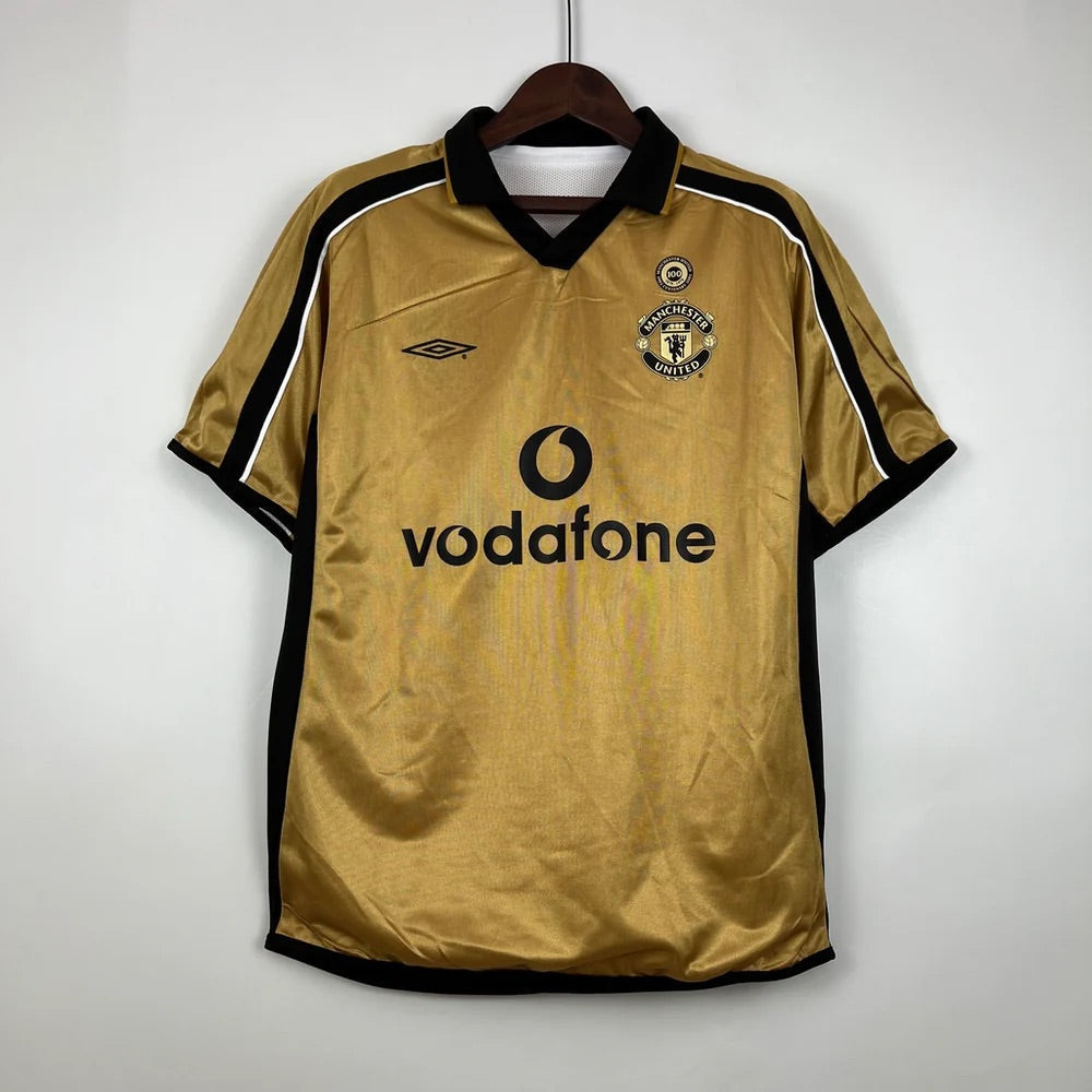 Camisa Retrô Manchester United 100 Anos Torcedor Masculina Dupla