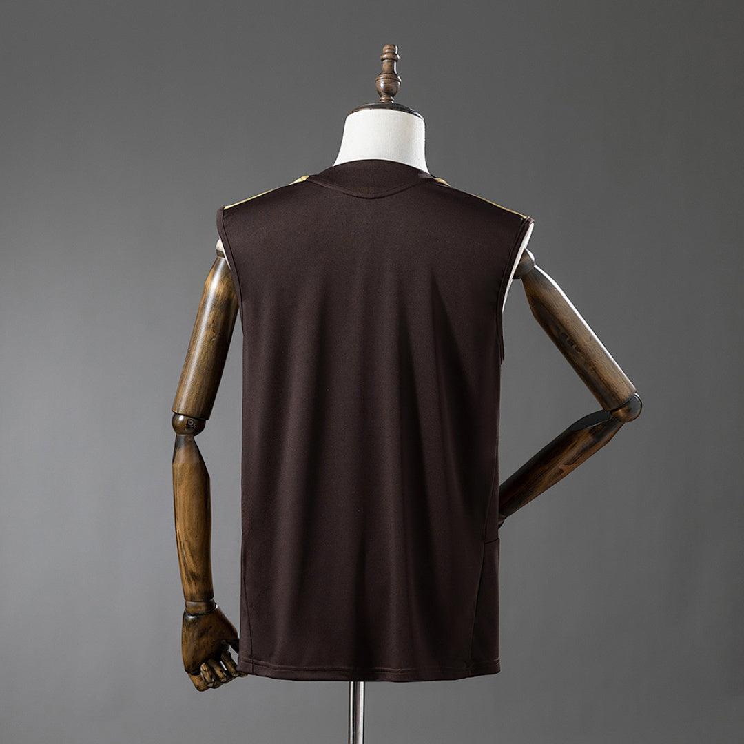 Flamengo 26∕27 Training - Brown Vest Jersey S-4XL(F1F9)