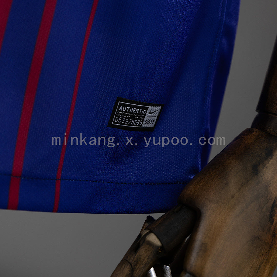 Barcelona 17∕18 Home Retro Jersey S-XXL(B1D3)
