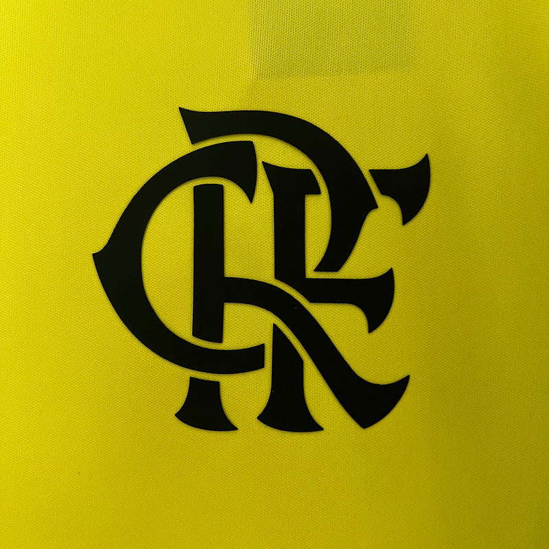 Camisa Flamengo Treino 24/25 Amarelo