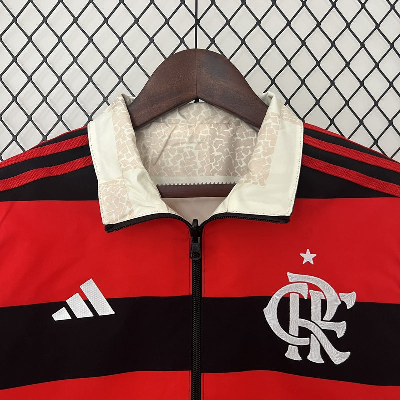 Corta Vento Flamengo - Preto e Vermelho