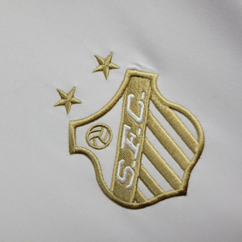 Camisa Comemorativa Santos 25/26 Pelé 1.000 Gols - Branco