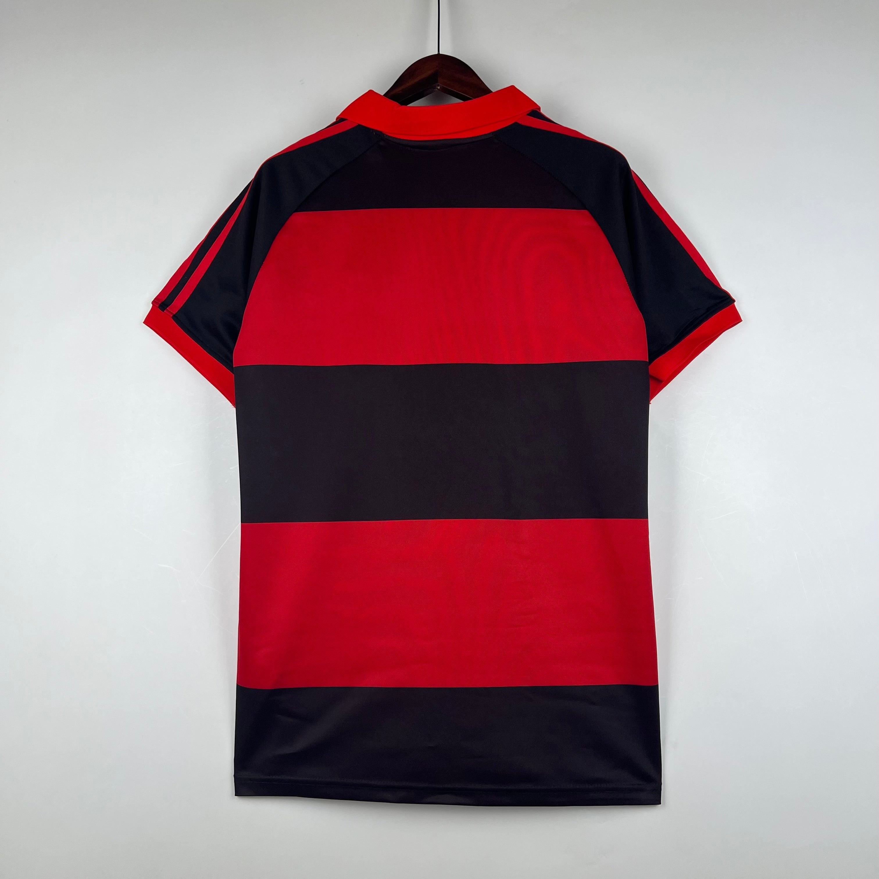 Camisa Flamengo Retrô 1987  Vermelha e Preta