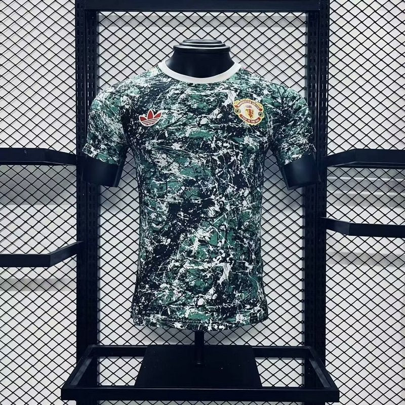 Manchester United 2024∕25 Stone Roses Originals Icon Edition Jersey Player Versi...(B409)