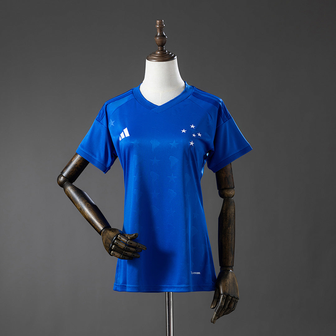 Cruzeiro 26∕27 Home Women's Jersey S-XXL(0436)
