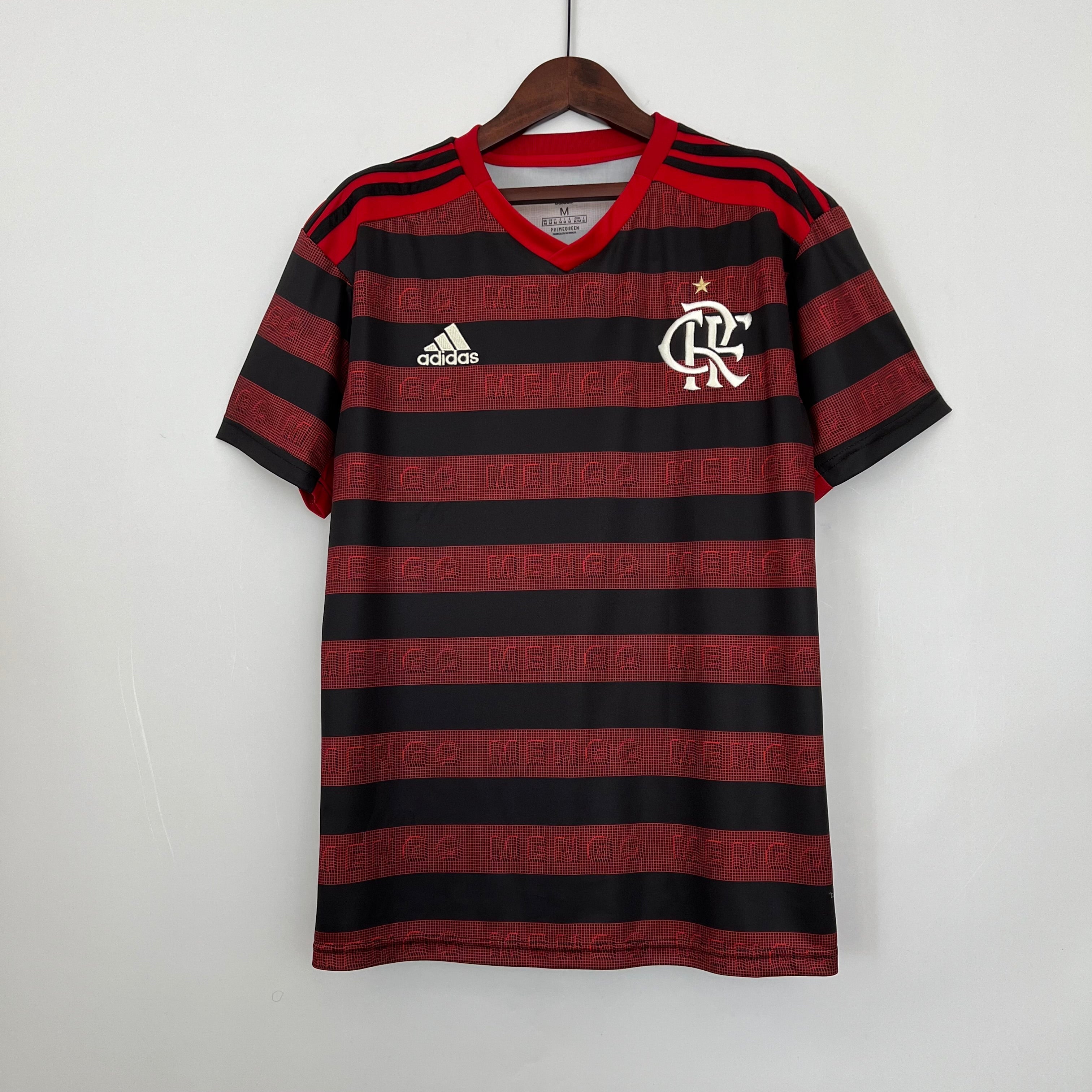 Camisa Retrô Flamengo 2019/20  Vermelho e Preto