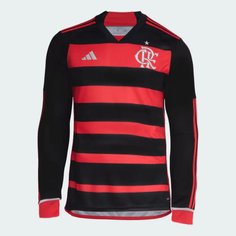 Camisa Flamengo Manga Longa 24/25 Home I