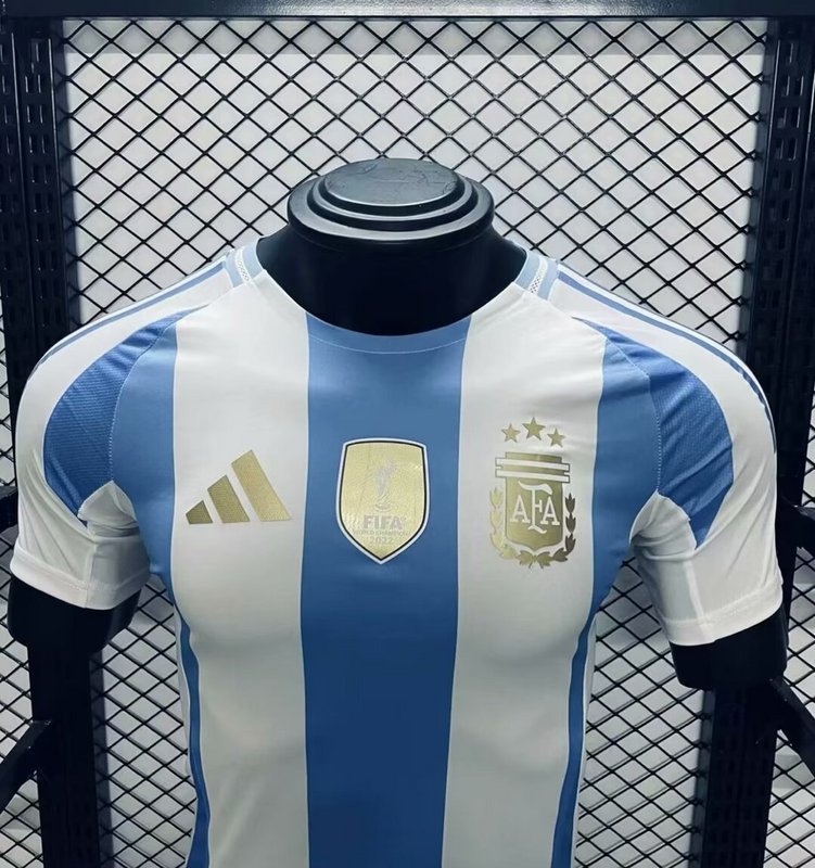 Player Argentina 2024∕25 Home Jersey Player Version(62AB)