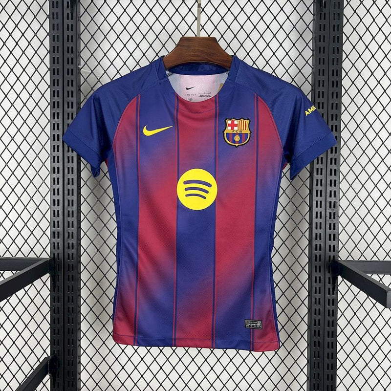 Barcelona 2025∕26 Home Womens Jersey(C6B3)