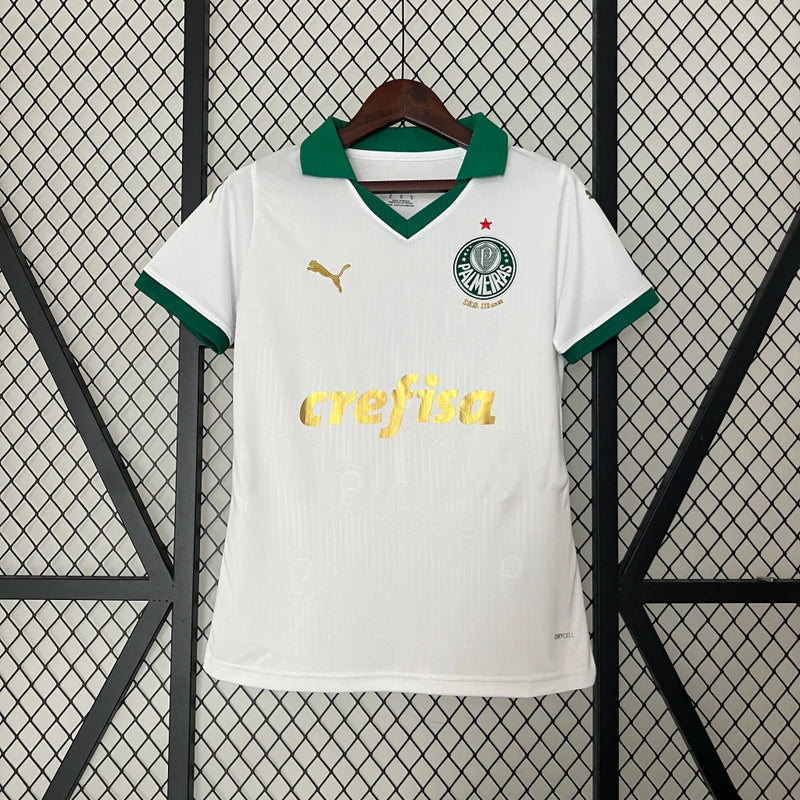 Camisa Feminina Palmeiras Away ll - Branca