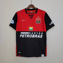 Camisa Flamengo Retrô 2007/08 Branca  Vermelho e Preto