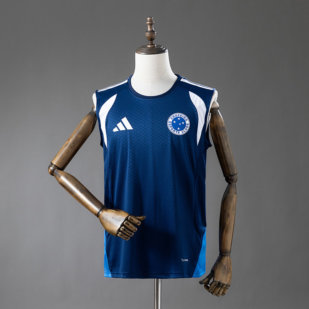 Cruzeiro 26∕27 Training - Dark Blue Vest Jersey S-4XL(F5D0)