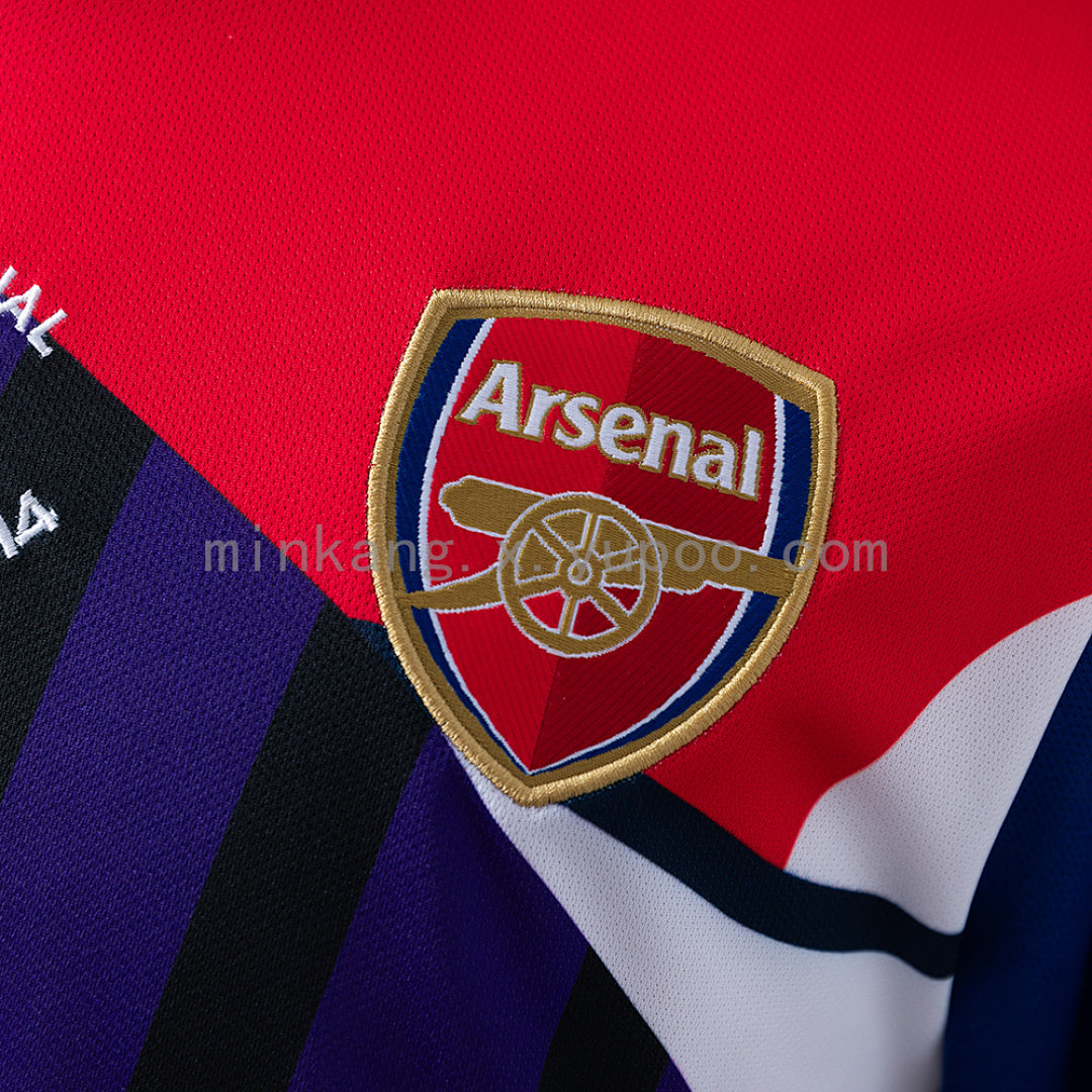 Arsenal 2014 Anniversary Edition Retro Jersey S-XXL(1B8B)