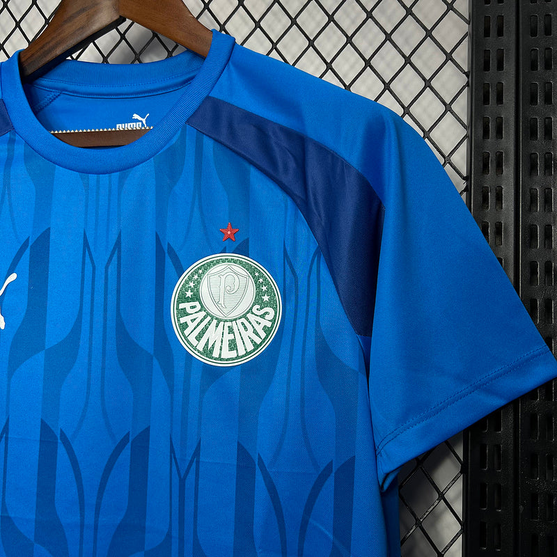 Palmeiras 2024∕25 Blue Pre-Match Training Jersey(2F81)