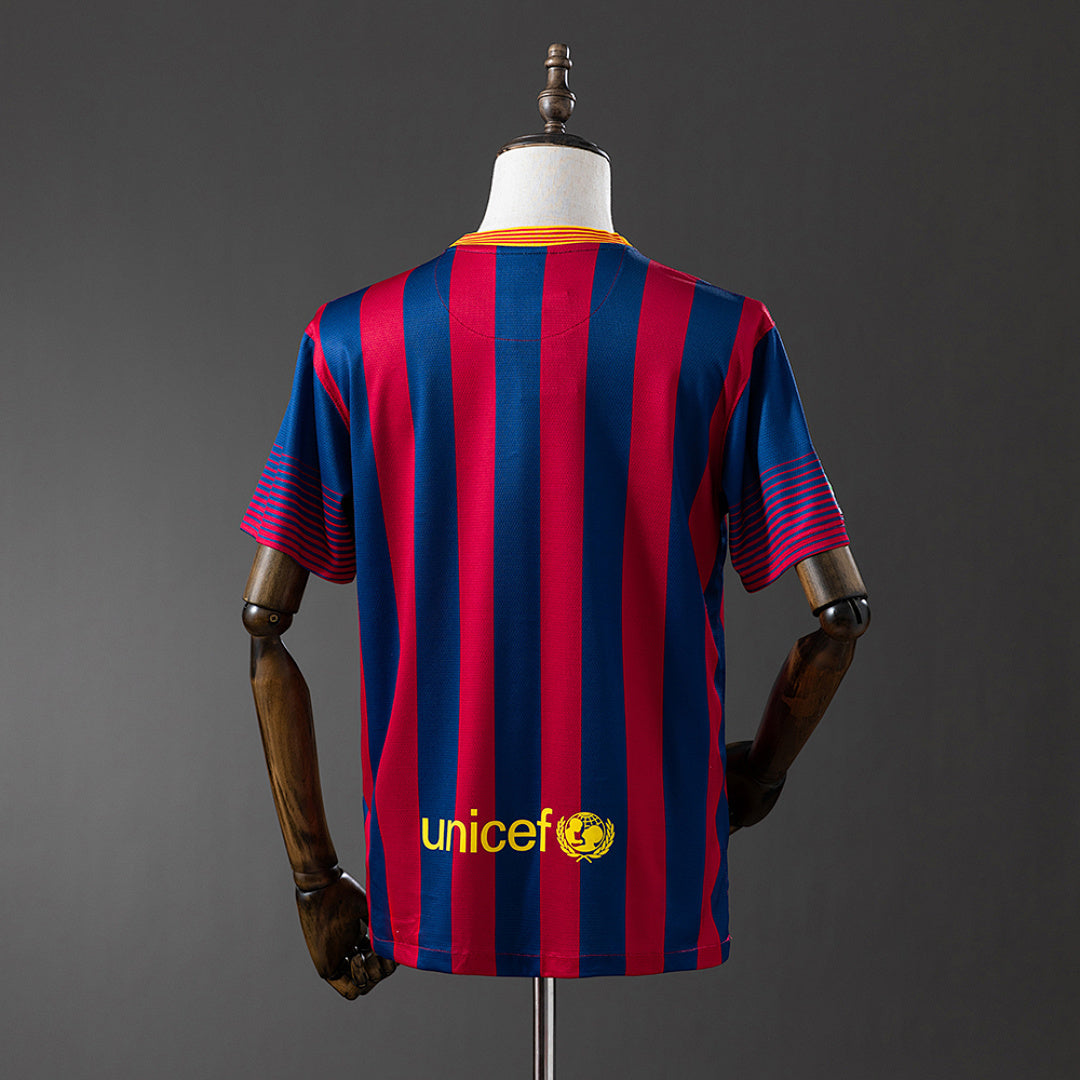 Barcelona 13∕14 Home Retro Jersey S-XXL(BD57)