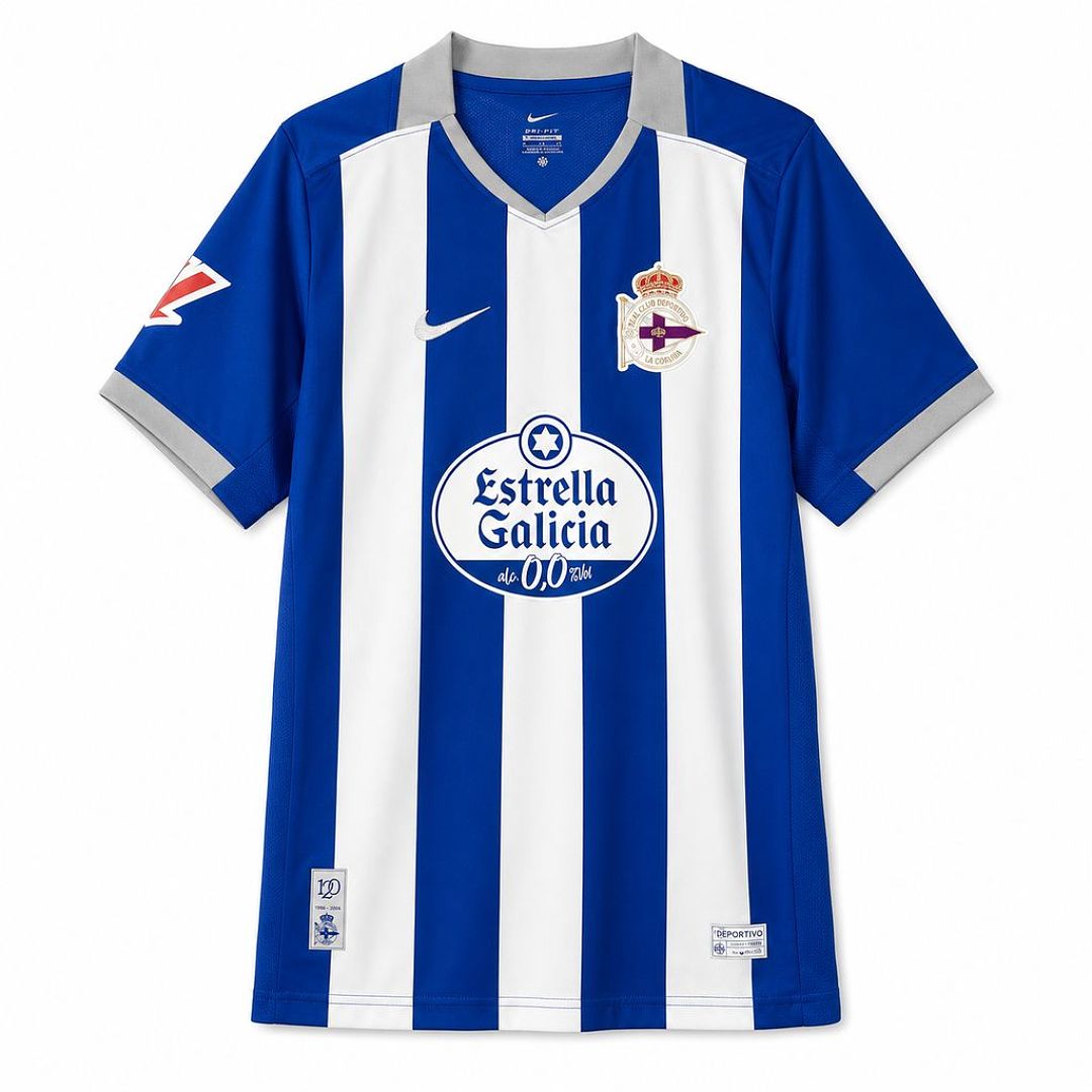 Mens Deportivo de La Coruna 2026∕27 Home Jersey(1FAA)