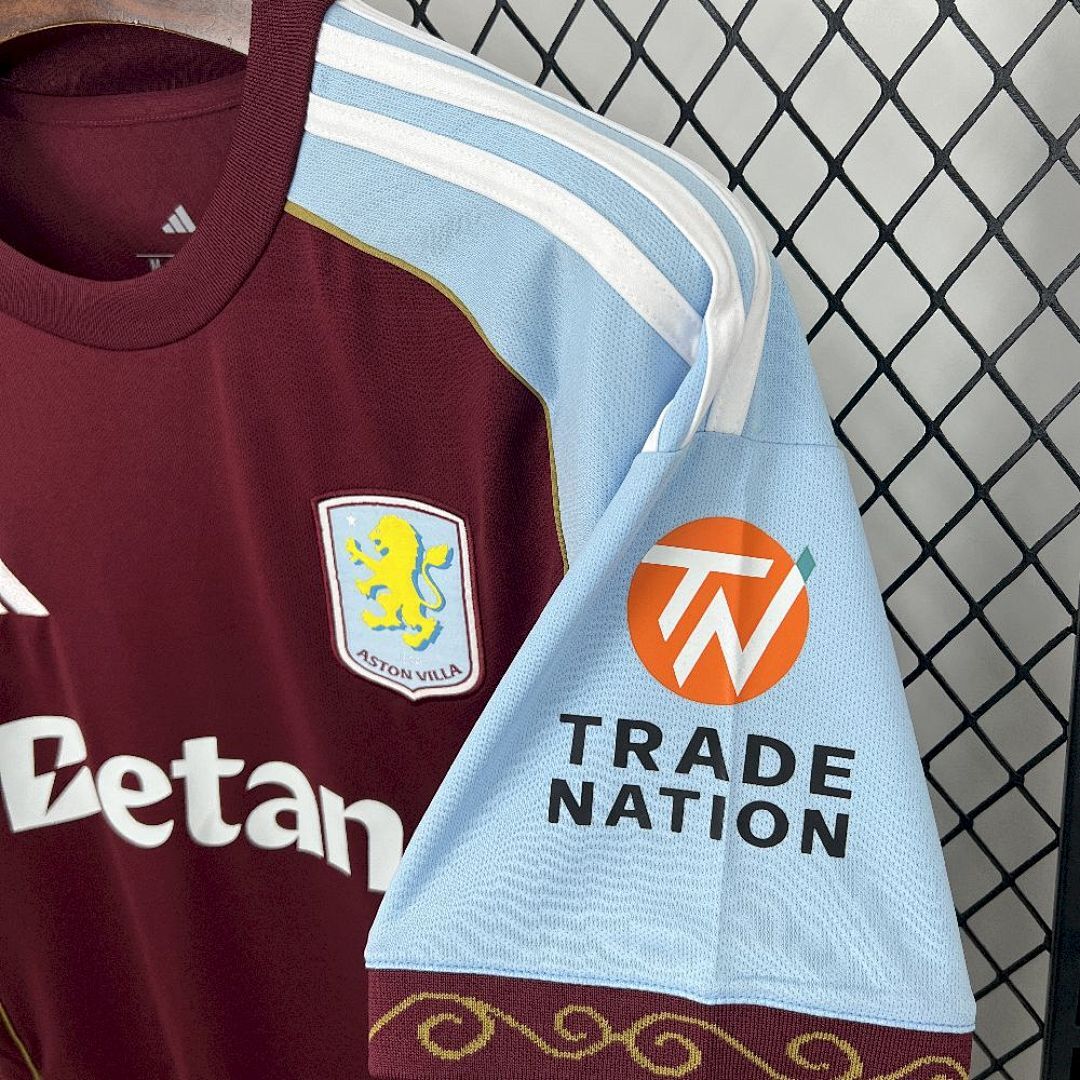 Aston Villa 2025∕26 Home Jersey(55AF)