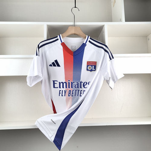 Olympique Lyonnais 2024-25 Home Kit(DCE4)