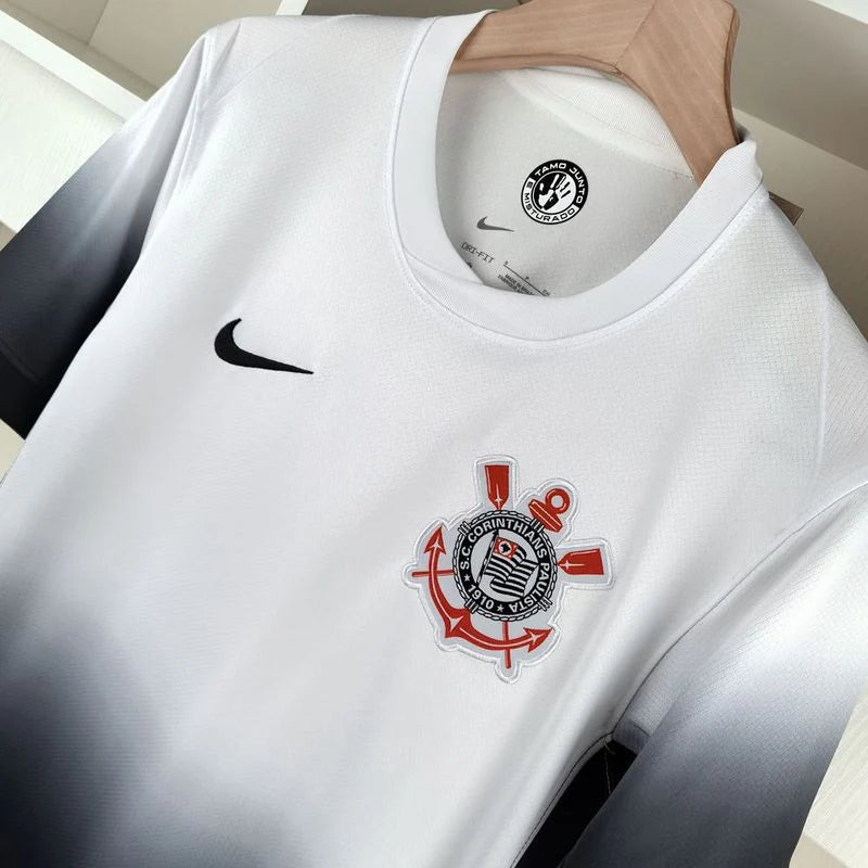 Camisa do Corinthians I 24/25 - Preto e Branco