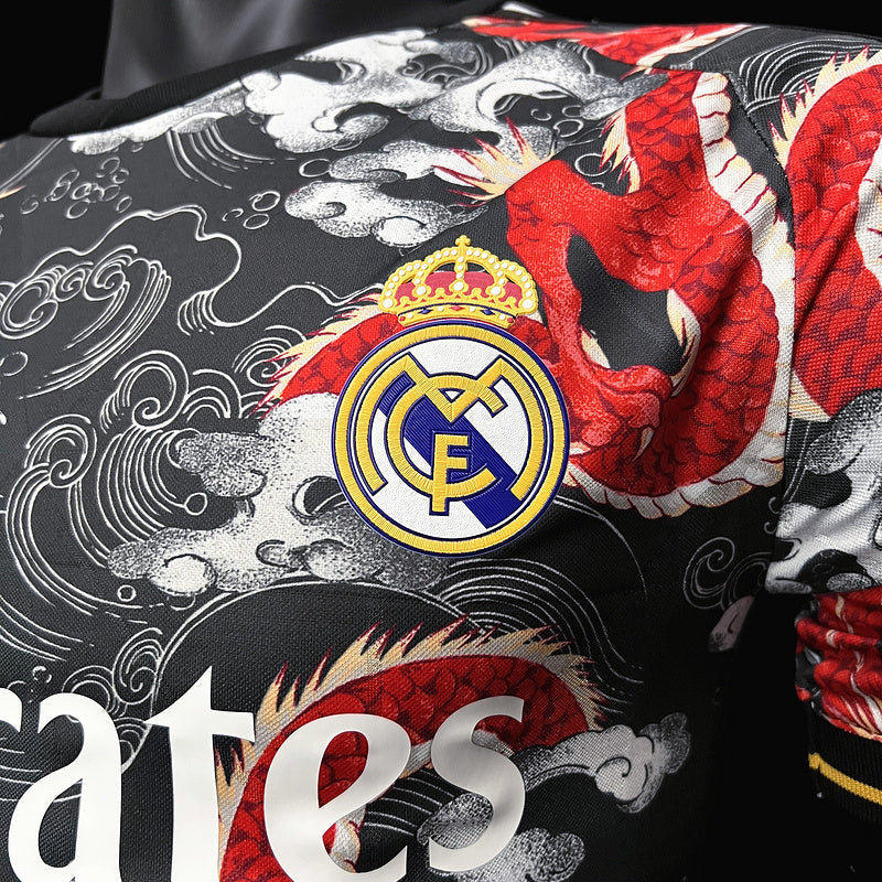 Camisa Real Madrid Edição Comemorativa Ano do Dragão 2024/25 - Jogador
