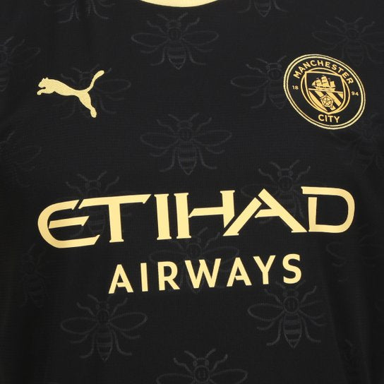 Camisa Manchester City Away 26/27 s/n Torcedor Puma Masculina - Preto