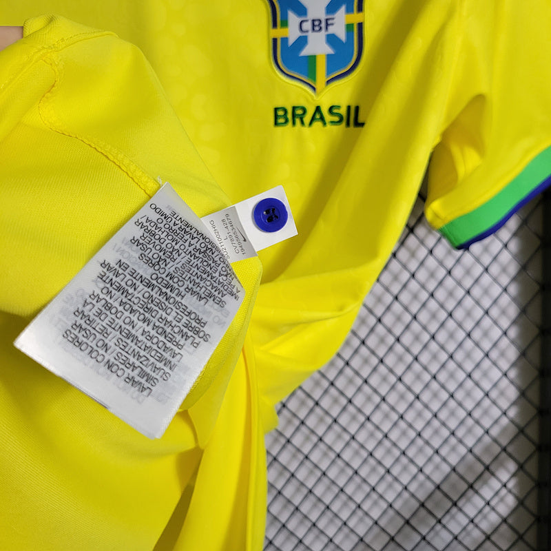 Camisa Brasil 22/23 I Home - Versão Torcedor