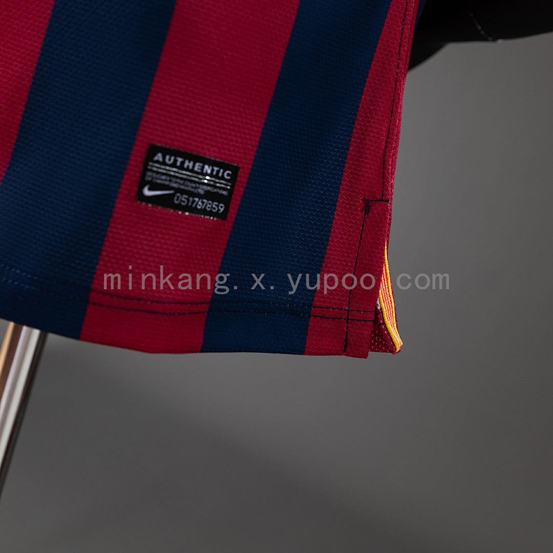 Barcelona 13∕14 Home Player Version Retro Jersey S-3XL(E109)