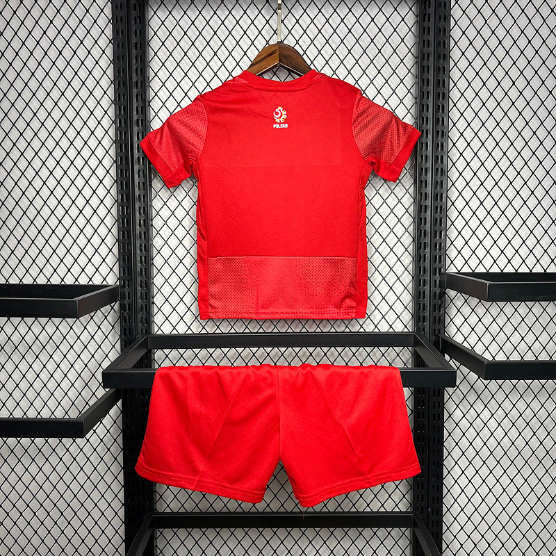 Kit Infantil Polônia Eurocopa II 2024/25