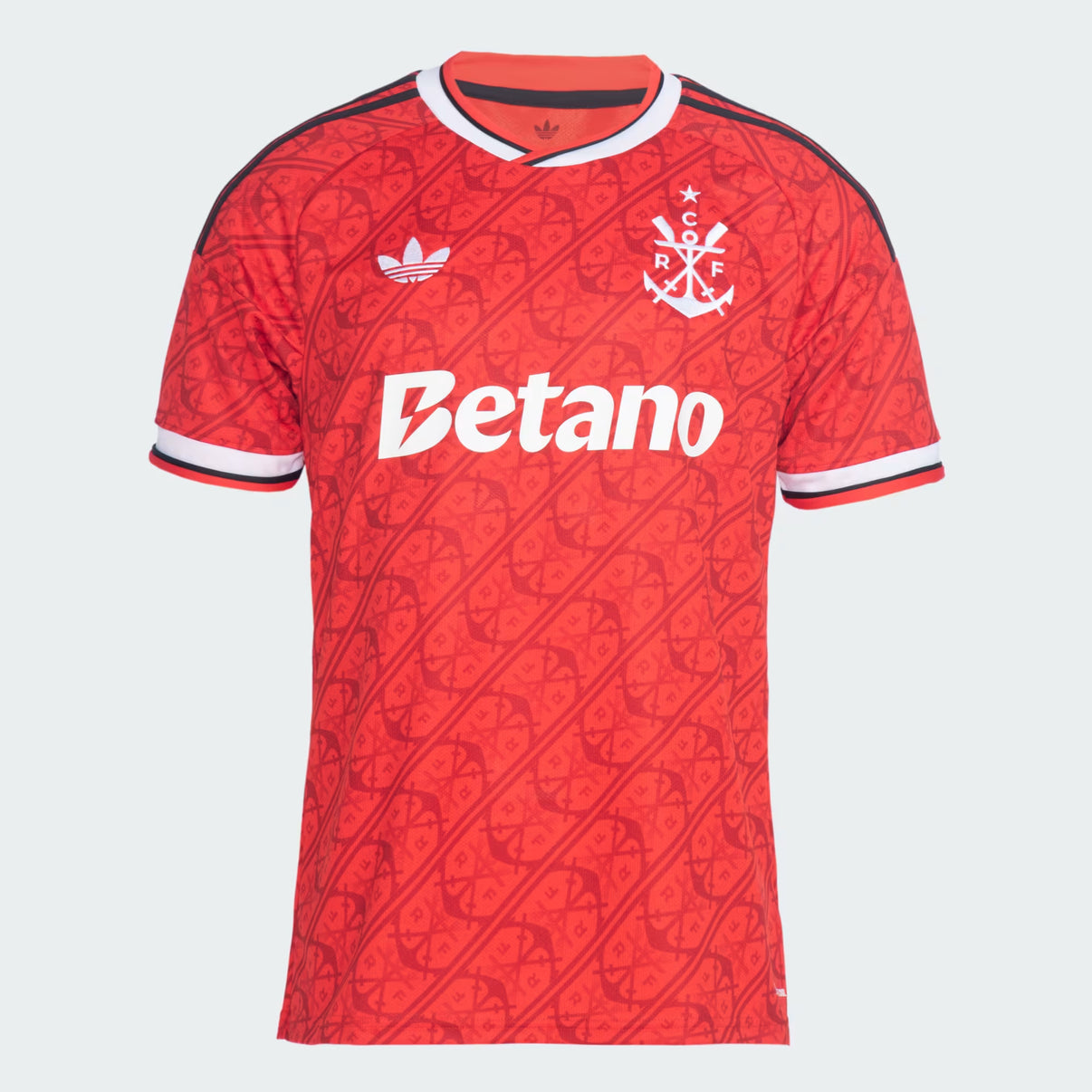 Camisa Flamengo I 2026/27 Torcedor Adidas Masculina - Vermelho+Preto