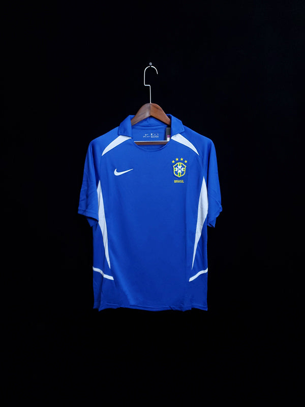 Retro Retro Brazil away 2002 S-2XL(D048)