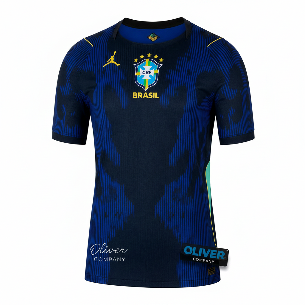 Camisa Brasil II 2026/27 Jogador Azul