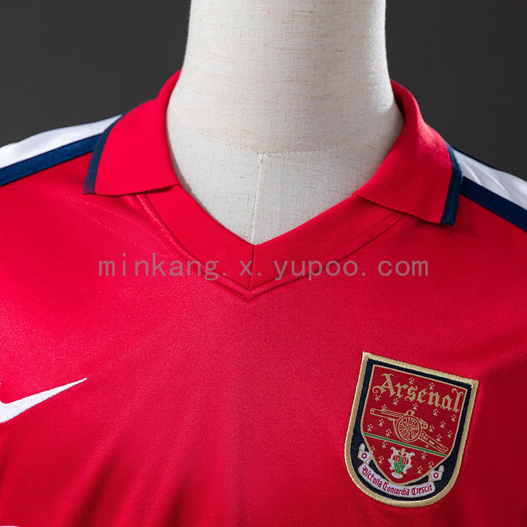 Arsenal 01∕02 Home Retro Jersey S-XXL(14EC)