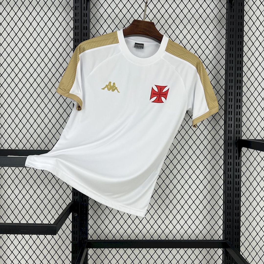 Vasco da gama 2025∕26  Supporter White Gold Jersey(6EB7)