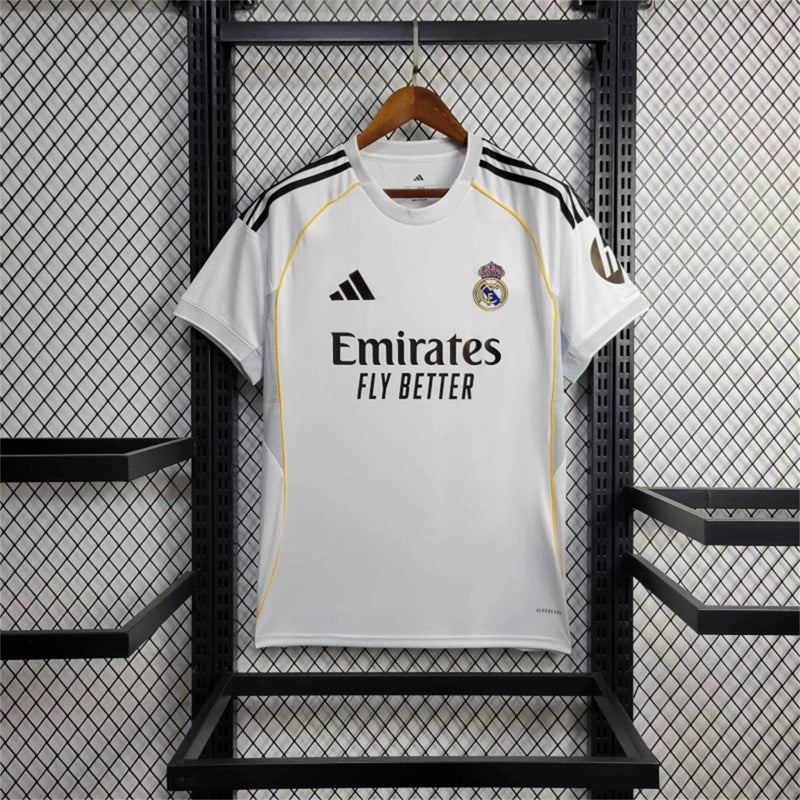 Camisa Real Madrid 25/26 Home I - Branco