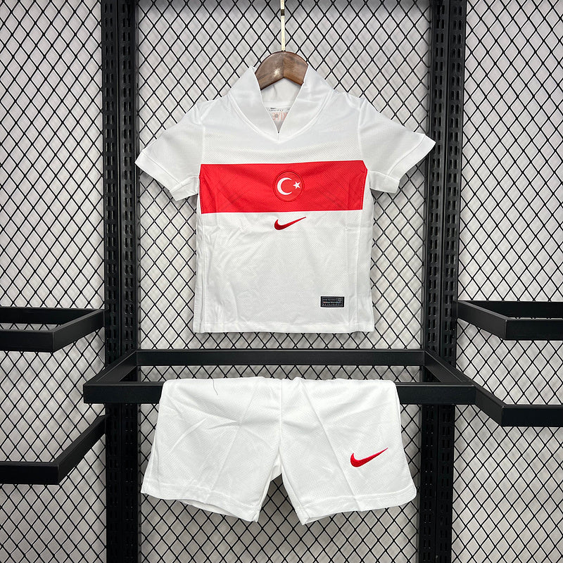 Kids Turkiye 2024∕25 Euro Home Kids Kit(DFD2)