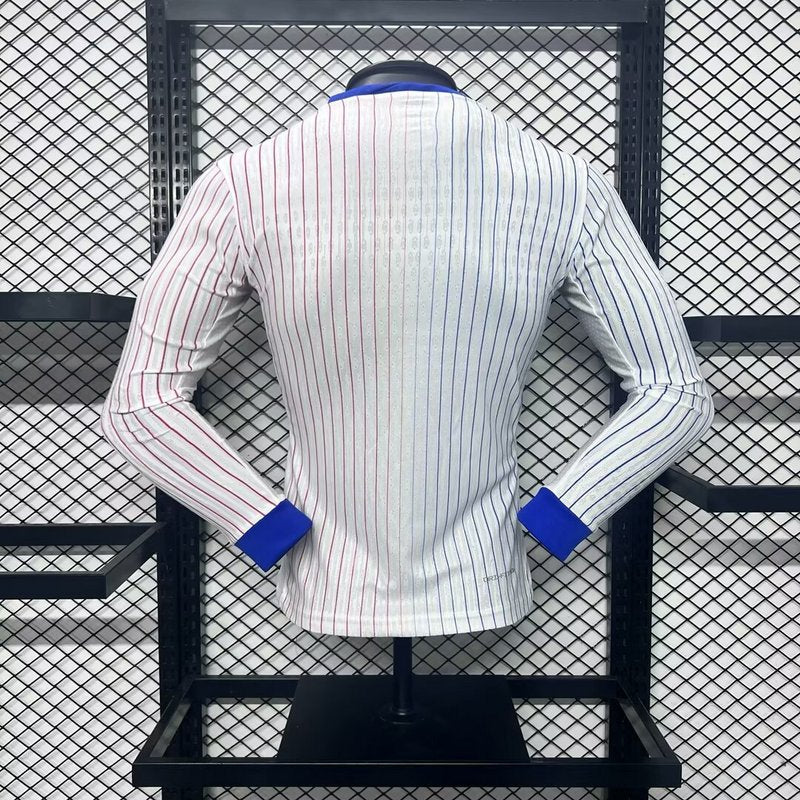 Camisa França Eurocopa II 2024/25 Manga Longa - Jogador