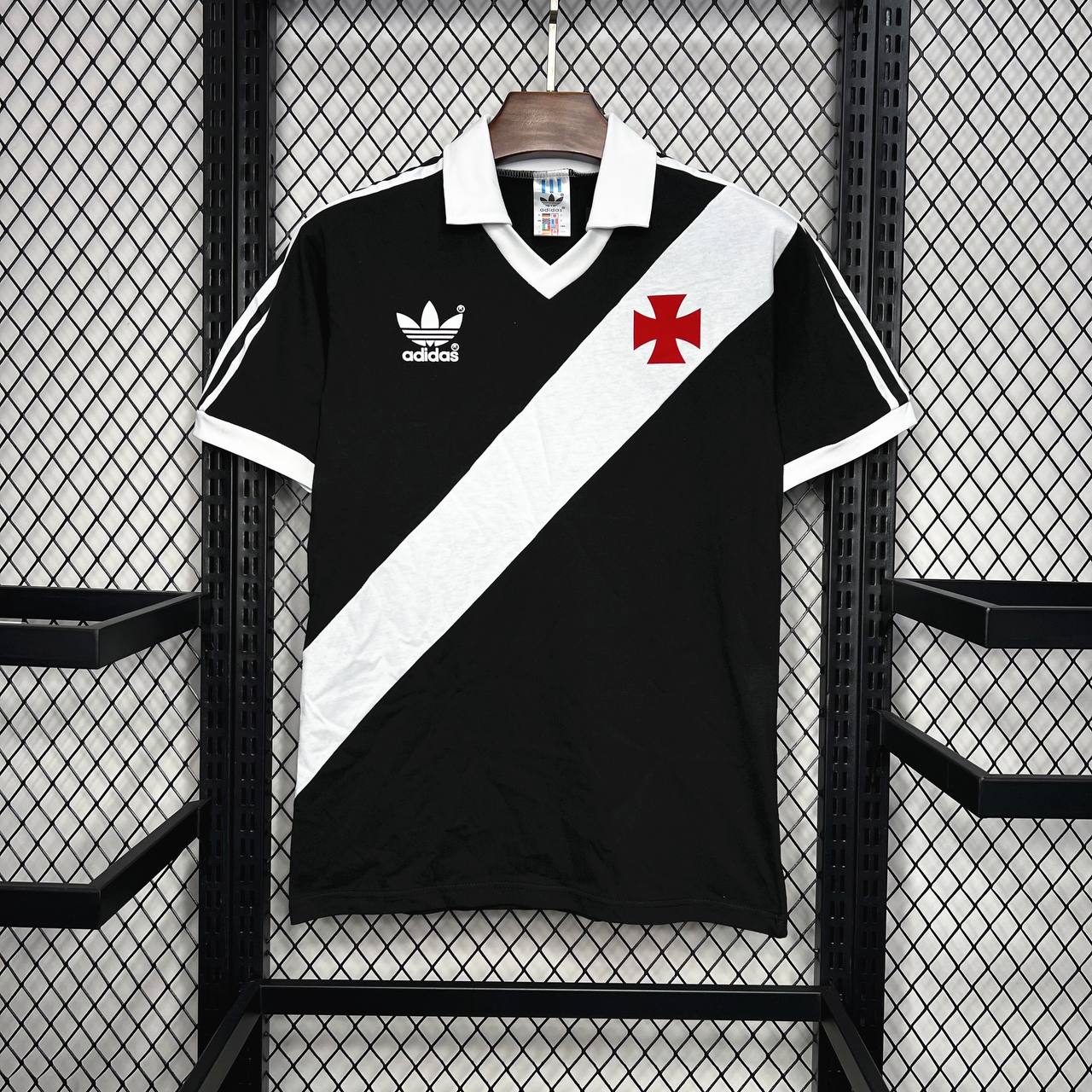 Camisa Vasco Retrô 1988   Preta