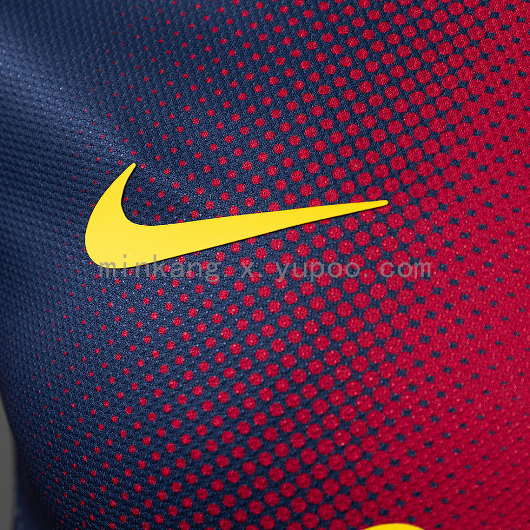 Barcelona 12∕13 Home Player Version Retro Jersey S-3XL(4FEE)