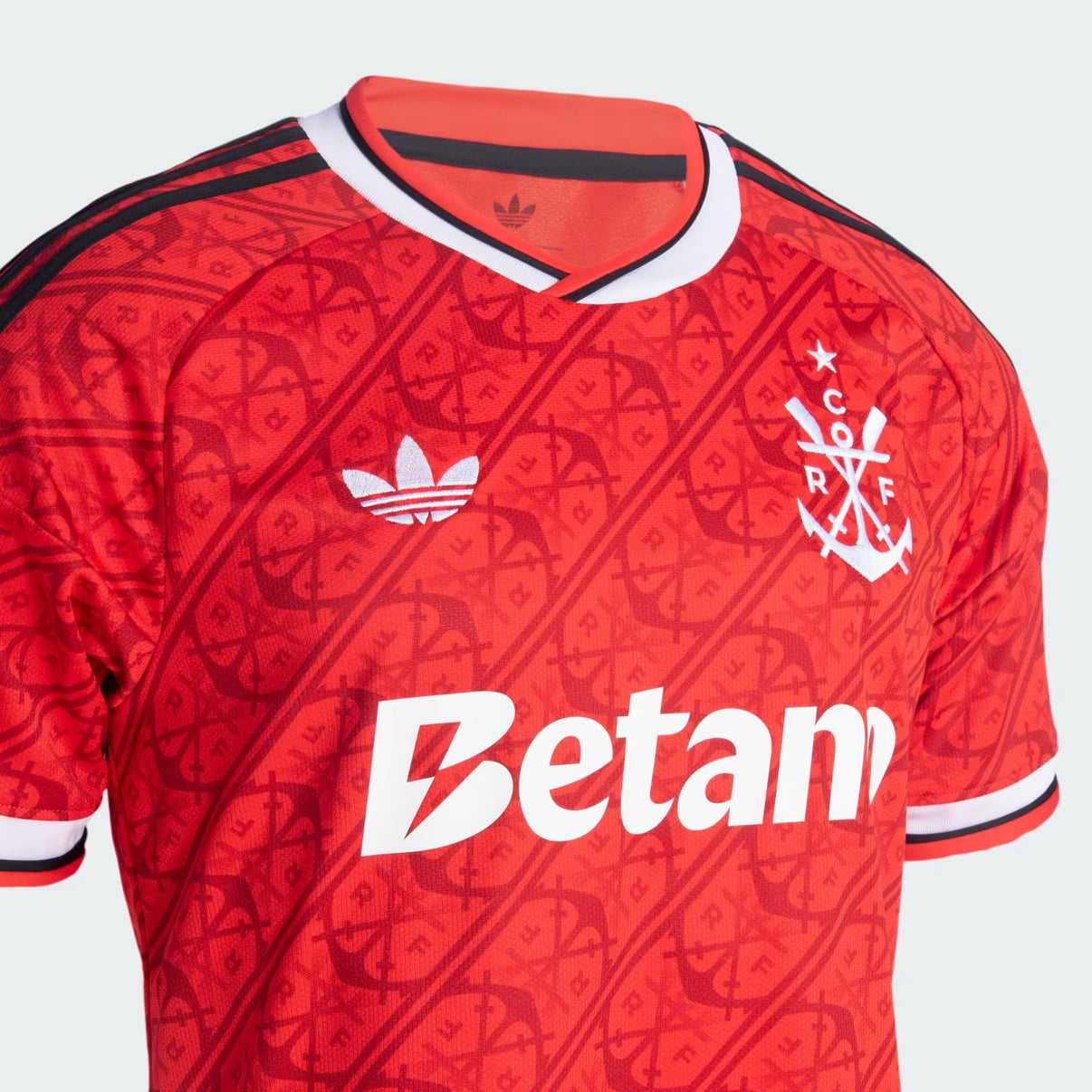 Camisa Flamengo I 2026/27 Torcedor Adidas Masculina - Vermelho+Preto