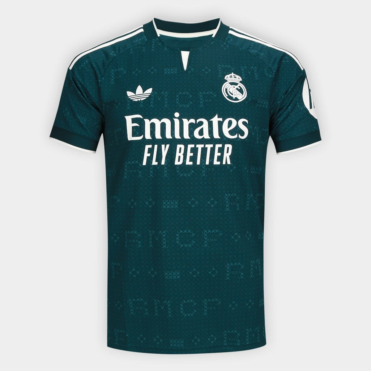 Camisa Real Madrid Away 26/27 s/n Torcedor Adidas Masculina - Verde