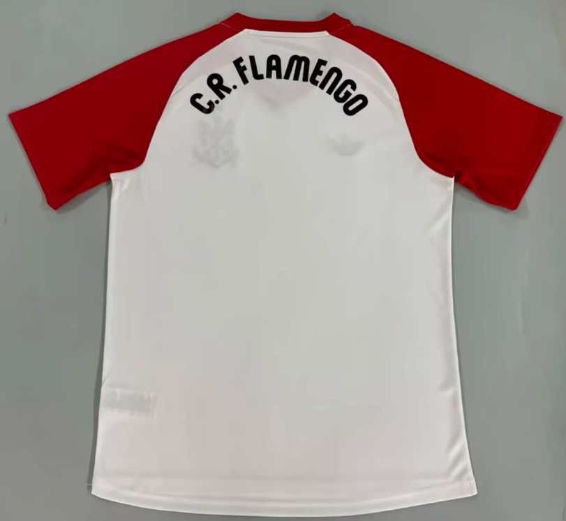 2627 Flamengo GK White Jersey P-4GG