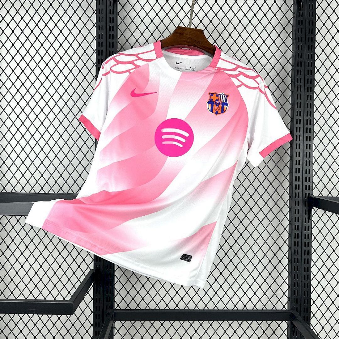 Men’s Barcelona 2025∕26 pink special edition Jersey(67C6)