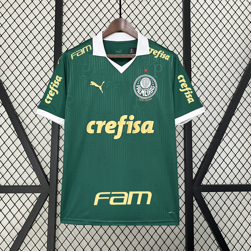 Camisa 2024∕25 Palmeiras home+All sponsors(6ED5)