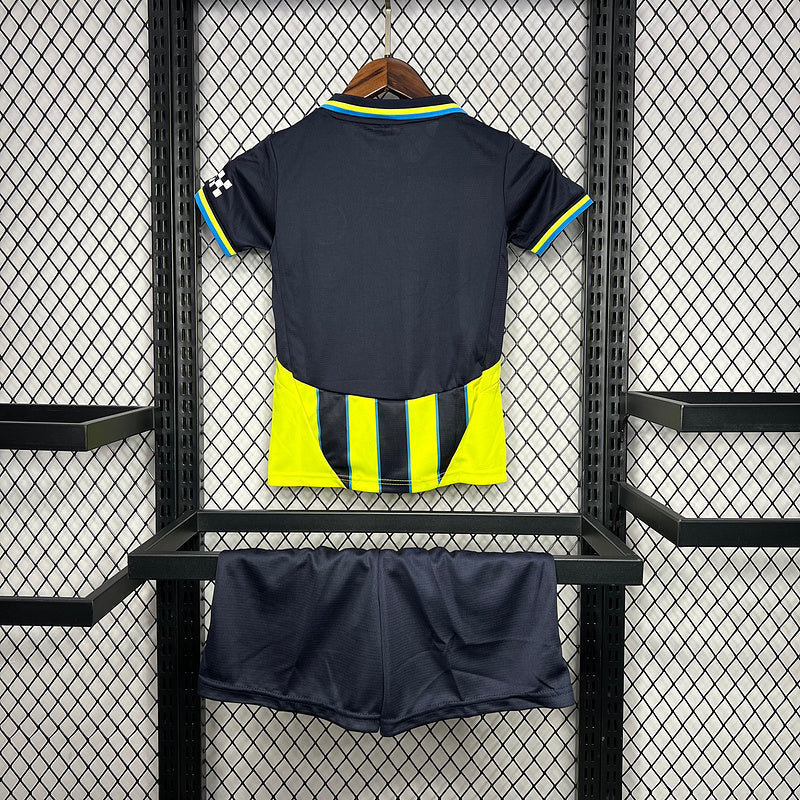 Kids Manchester City 2024∕25 Away Kids Kit(7B16)