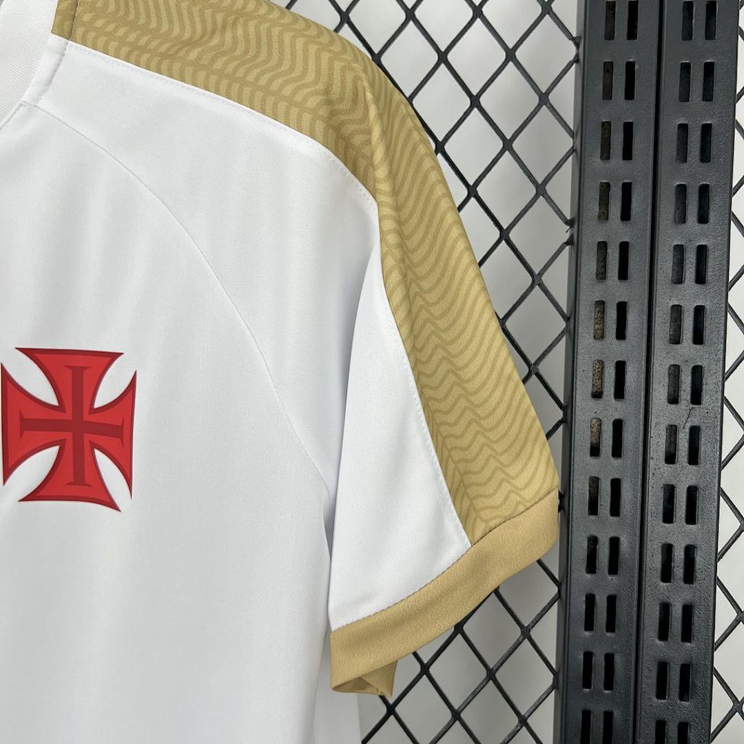 Vasco da gama 2025∕26  Supporter White Gold Jersey(6EB7)