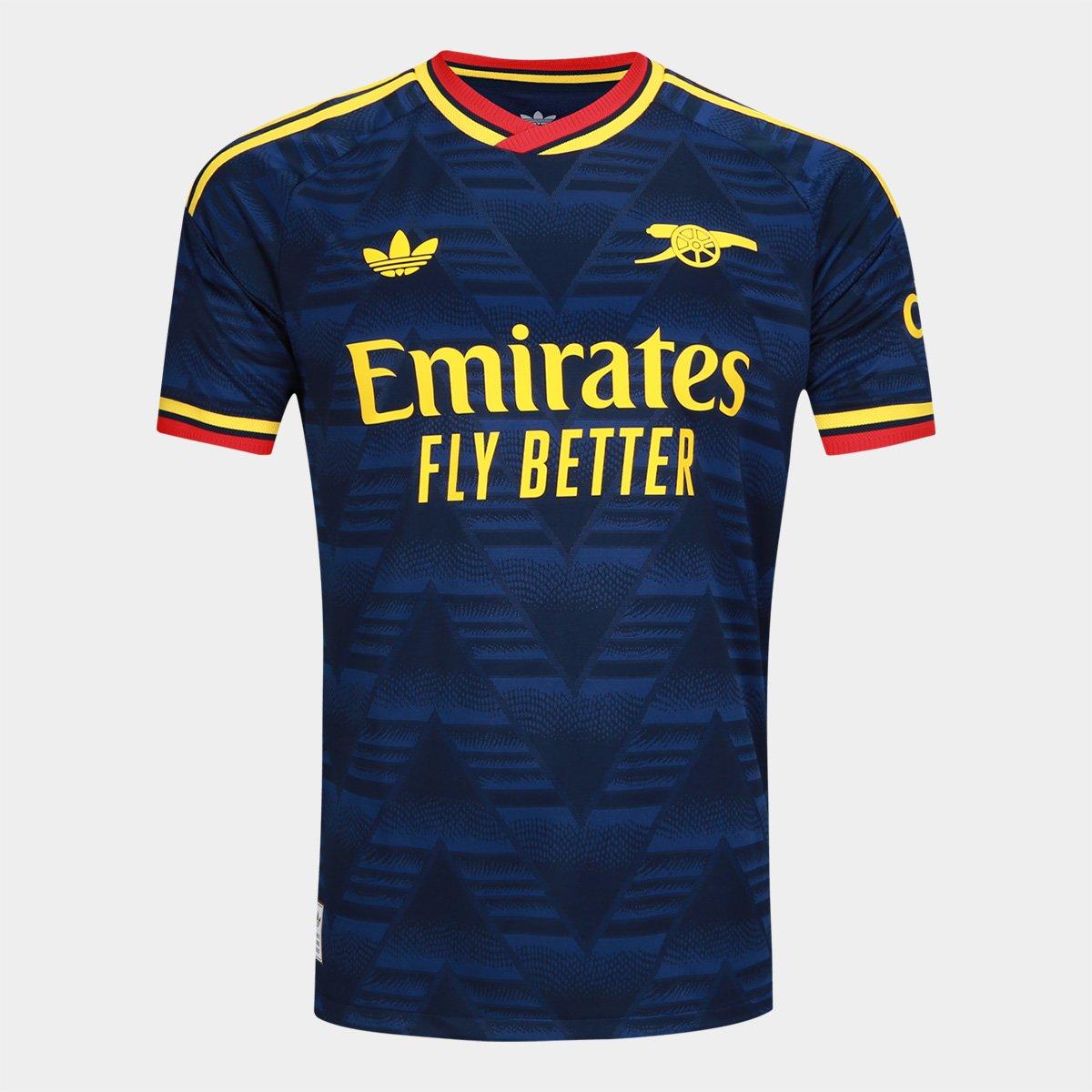 Camisa Arsenal Away 26/27 s/n Torcedor Adidas Masculina - Marinho